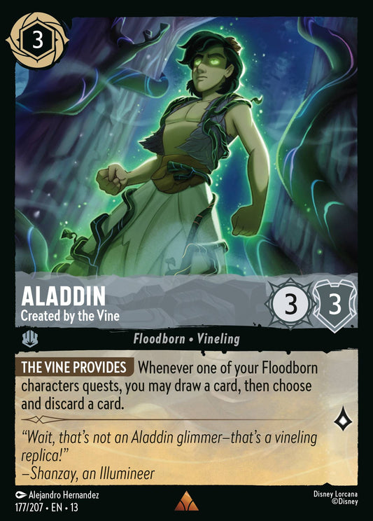 Set 13-177 Aladdin - Created by the Vine | Rare
