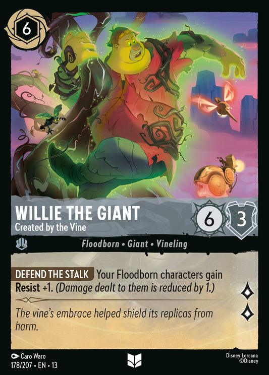 Set 13-178 Willie the Giant - Created by the Vine | Uncommon