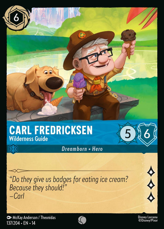 Set 14-137 Carl Fredricksen - Wilderness Guide | Common