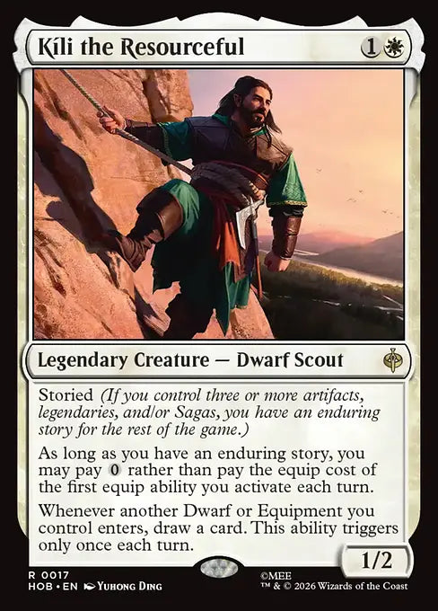 HOB-017 Kili the Resourceful | Rare (EN)