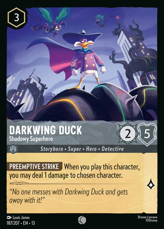 Set 13-187 Darkwing Duck - Shadowy Superhero | Common