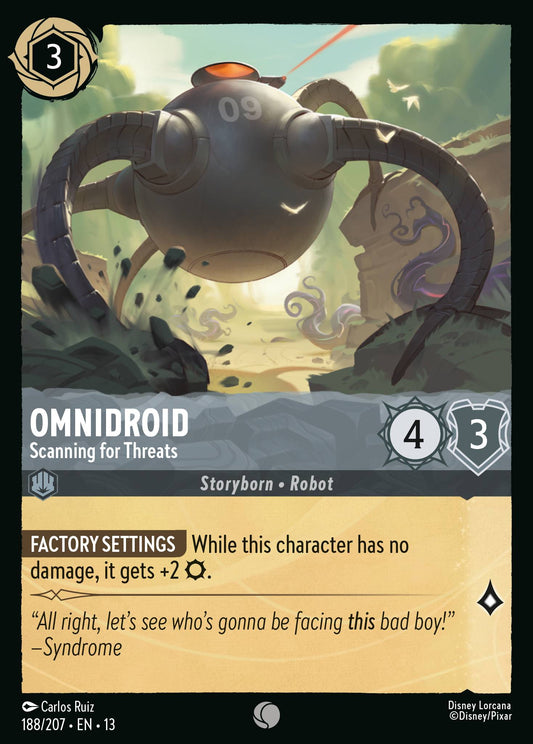 Set 13-188 Omnidroid - Scanning for Threats | Common