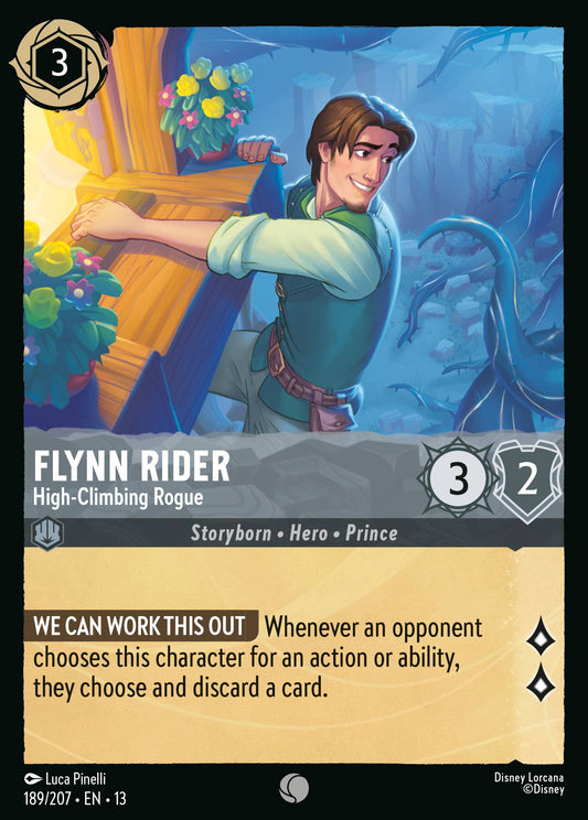 Set 13-189 Flynn Rider - High-Climbing Rogue | Common