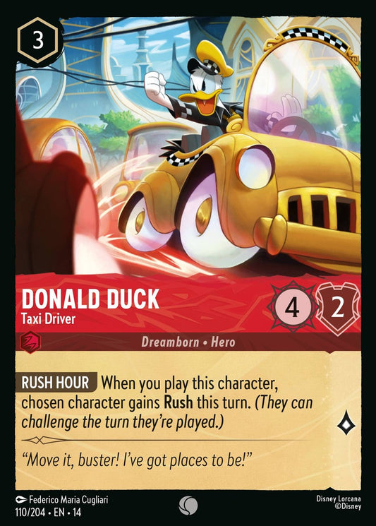 Set 14-110 Donald Duck - Taxi Driver | Common