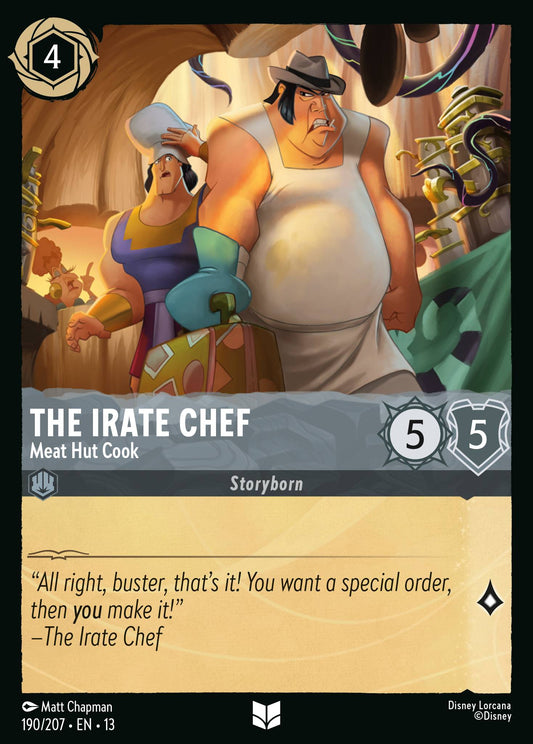 Set 13-190 The Irate Chef - Meat Hut Cook | Uncommon