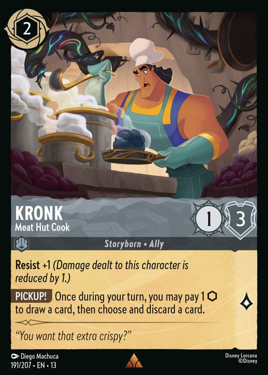 Set 13-191 Kronk - Meat Hut Cook | Rare