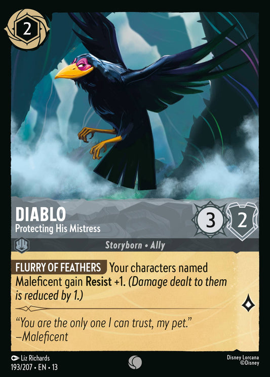 Set 13-193 Diablo - Protecting His Mistress | Common