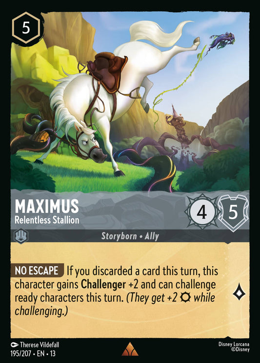 Set 13-195 Maximus - Relentless Stallion | Rare