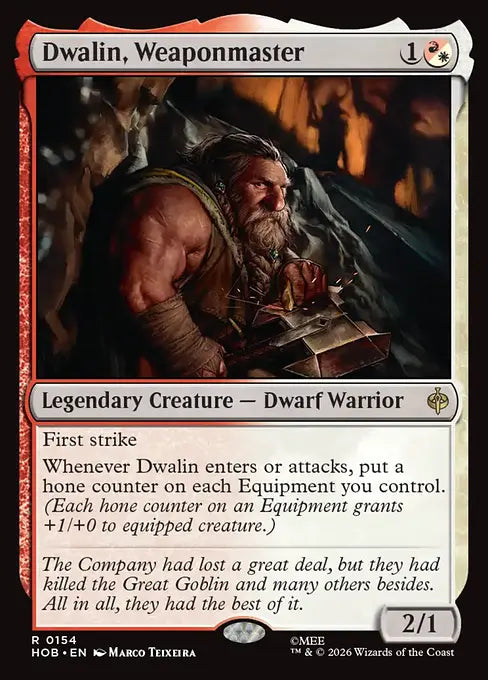 HOB-154 Dwalin, Weaponmaster | Rare (EN)