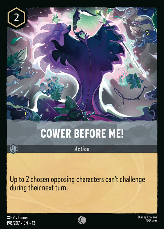 Set 13-198 Cower Before Me! | Common