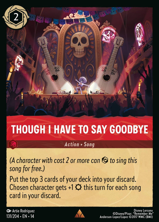 Set 14-131 Though I Have to Say Goodbye | Rare
