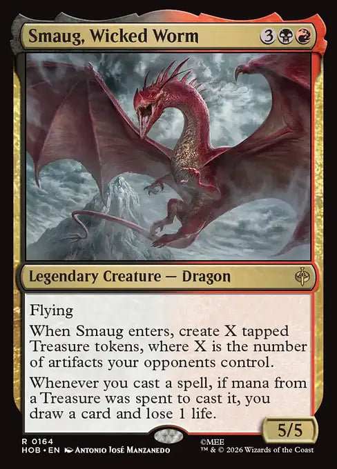HOB-164 Smaug, Wicked Worm | Rare (EN)