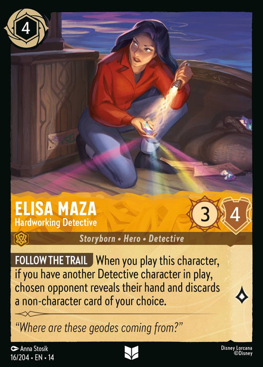 Set 14-16 Elisa Maza - Hardworking Detective | Uncommon