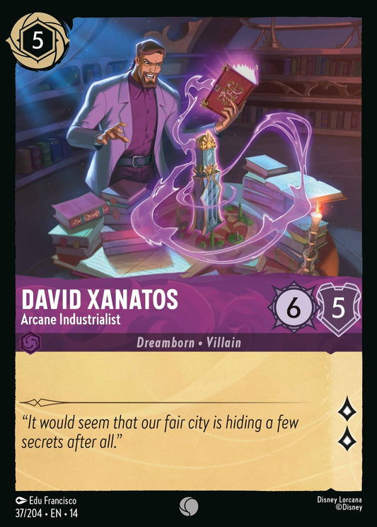 Set 14-37 David Xanatos - Arcane Industrialist | Common
