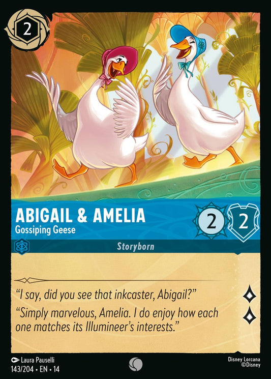 Set 14-143 Abigail & Amelia - Gossiping Geese | Common