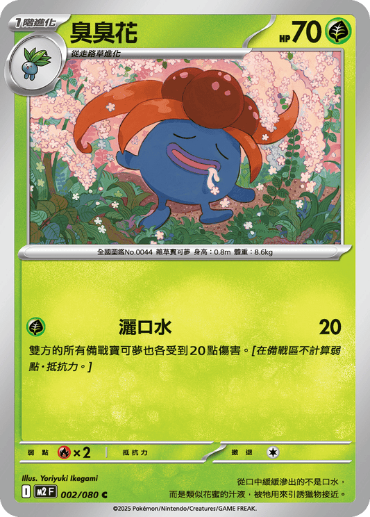 M2F 002/080 | 臭臭花 | C | CT