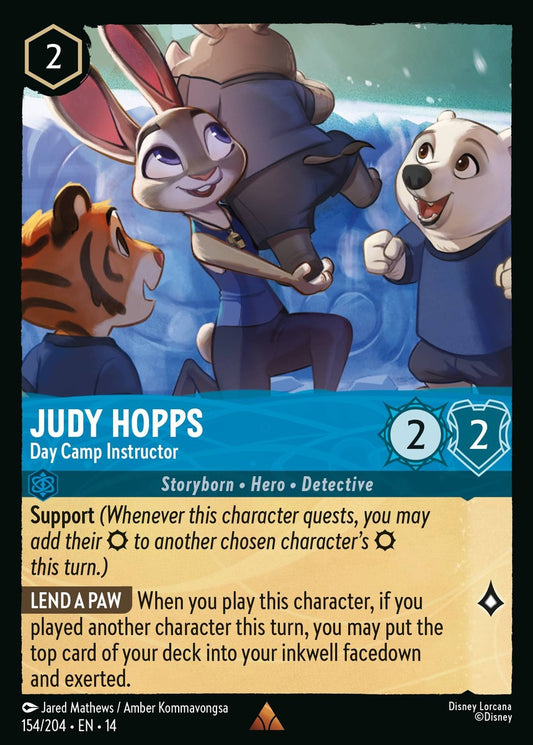 Set 14-154 Judy Hopps - Day Camp Instructor | Rare