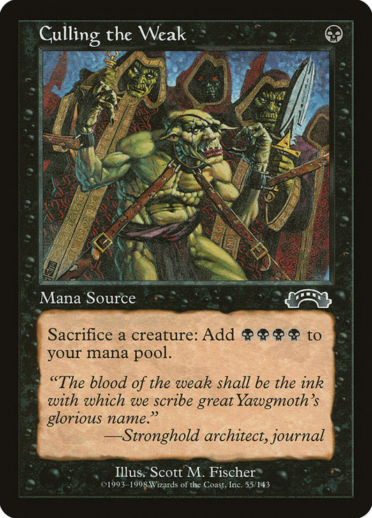 EXO-0055 | Culling the Weak | EN  | - | Non-Foil