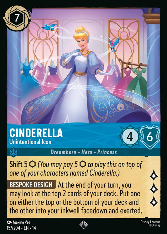 Set 14-157 Cinderella - Unintentional Icon | Super Rare