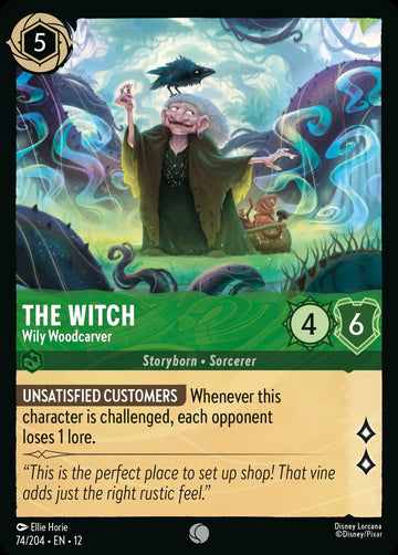 Set12-074 | The Witch – Wily Woodcarver | Common | Non-Foil