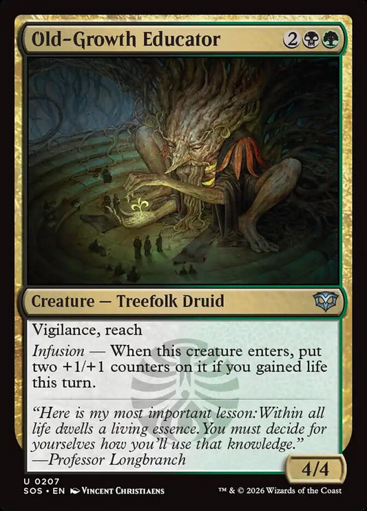 SOS-207 Old-Growth Educator -EN- U (Foil)
