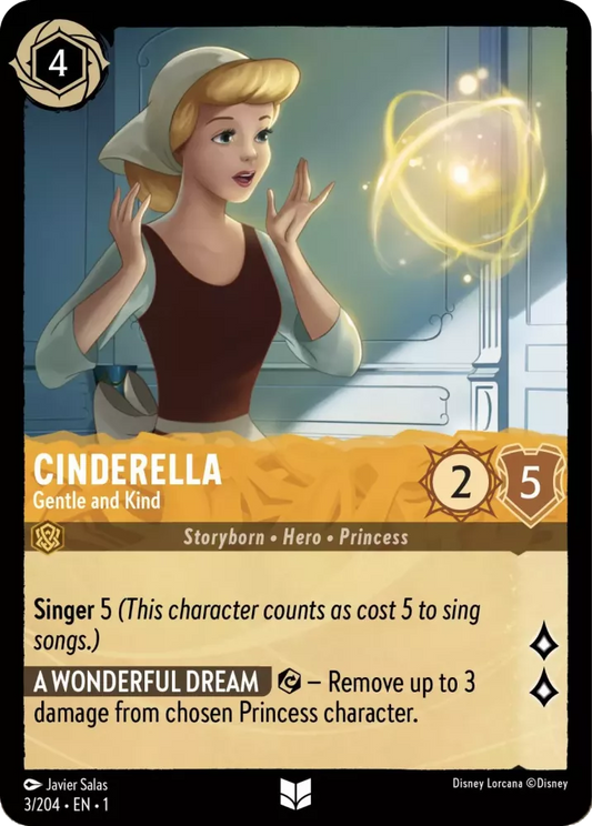 Set 1-003 | Cinderella - Gentle and Kind |  Uncommon