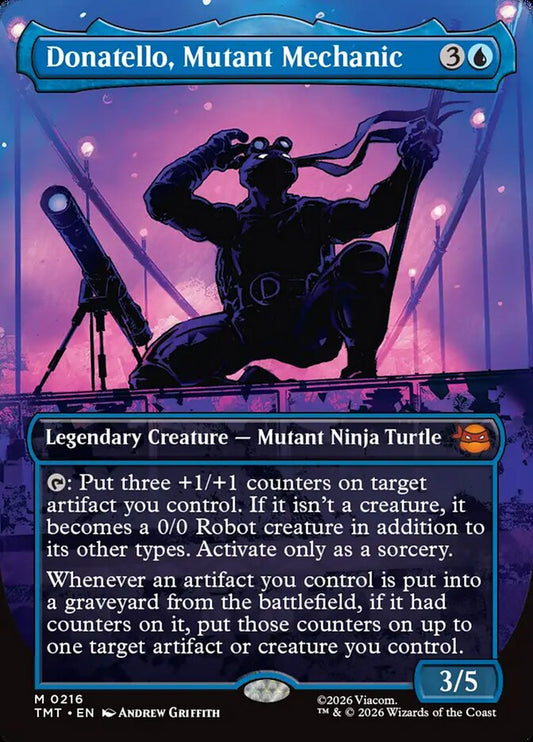 TMT-216 Donatello, Mutant Mechanic | Mythic (EN)