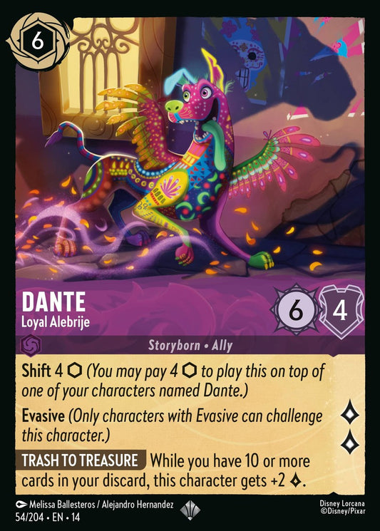 Set 14-54 Dante - Loyal Alebrije | Super Rare