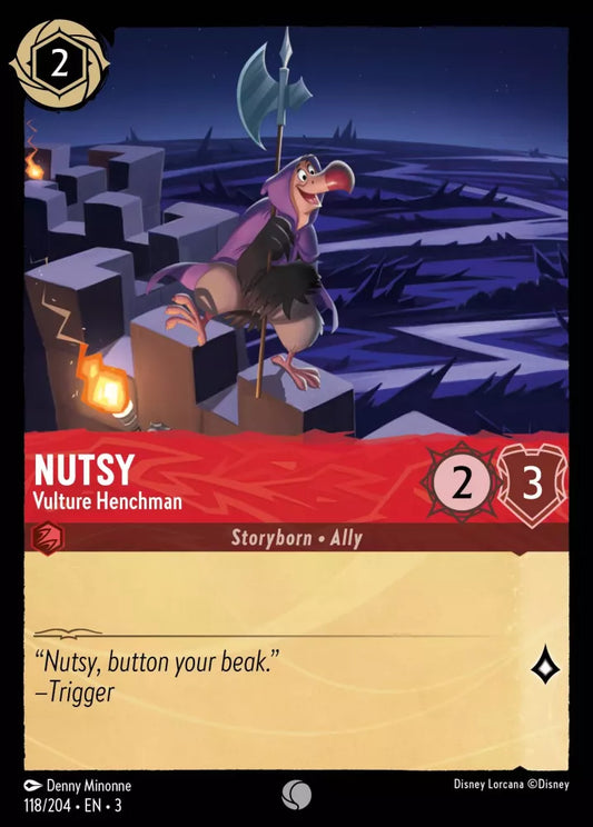 Set 3-118 | Nutsy - Vulture Henchman | Common