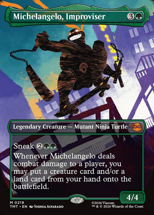 TMT-219 Michelangelo, Improviser | Mythic (EN)