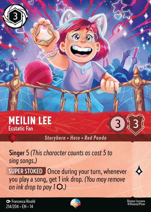 Set 14-214 Meilin Lee - Ecstatic Fan | Epic