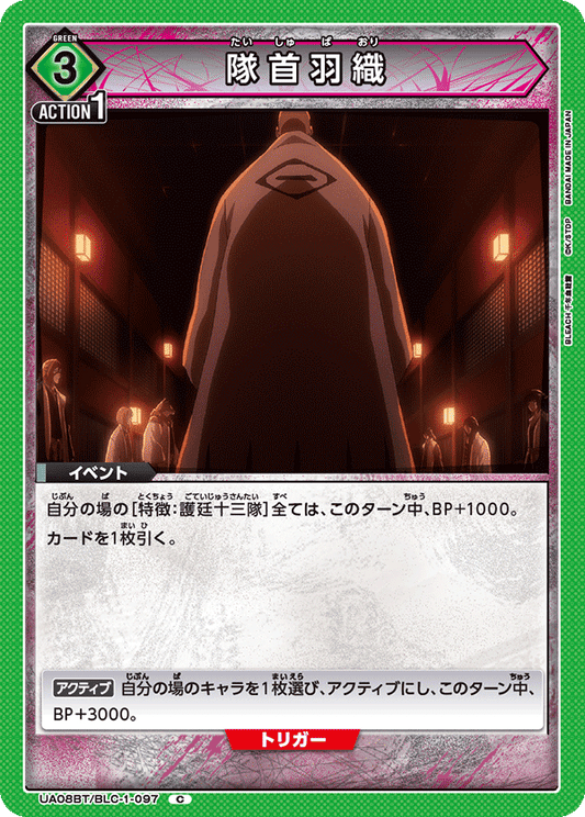 UA08BT/BLC-1-097  | 隊首羽織 | C