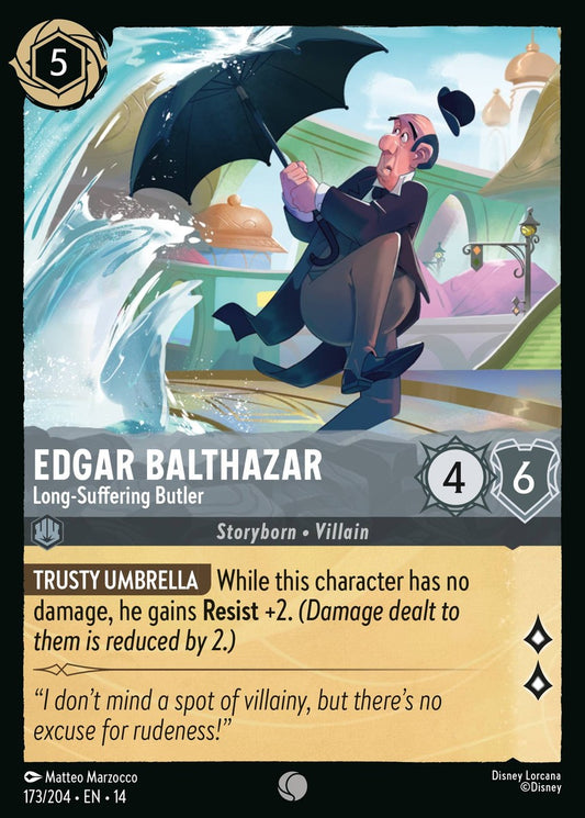 Set 14-173 Edgar Balthazar - Long-Suffering Butler | Common