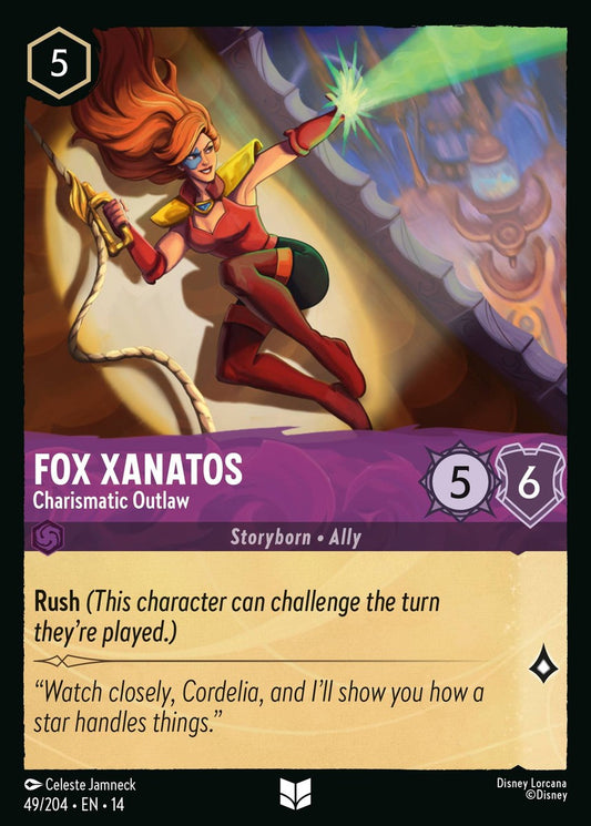 Set 14-49 Fox Xanatos - Charismatic Outlaw | Uncommon