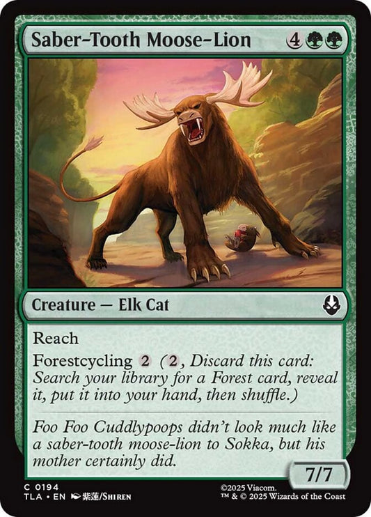 TLA-0194 | Saber-Tooth Moose-Lion | EN  | - | Foil