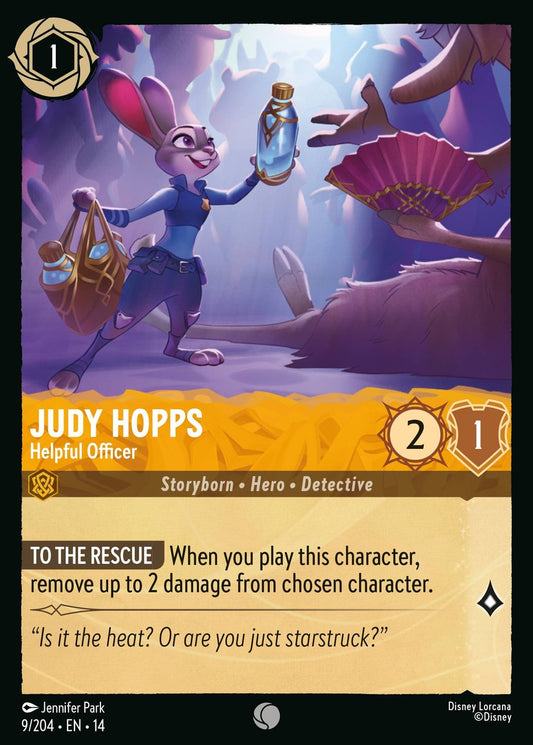 Set 14-9 Judy Hopps - Helpful Officer | Common