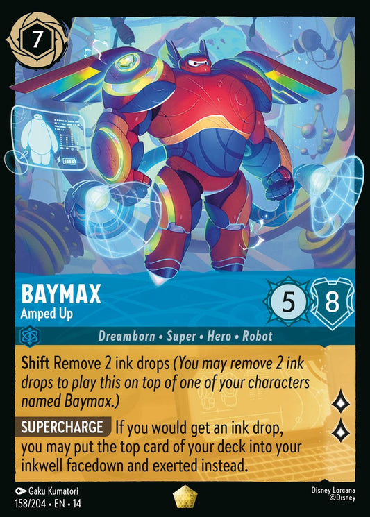 Set 14-158 Baymax - Amped Up | Legendary