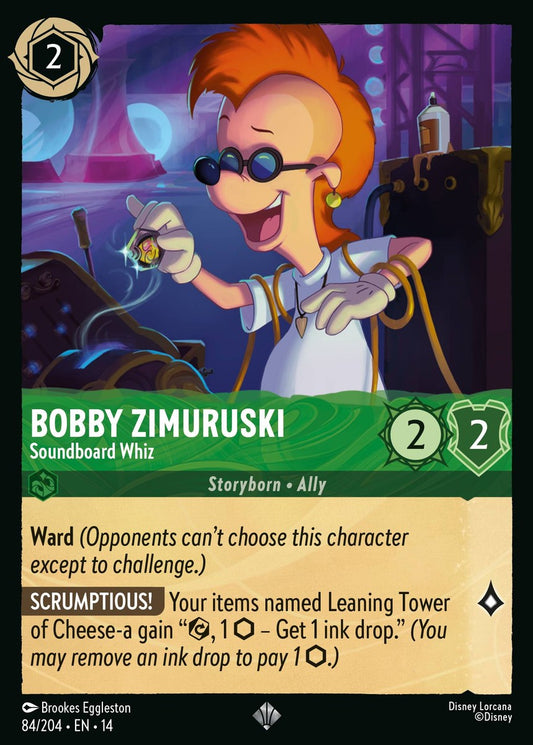 Set 14-84 Bobby Zimuruski - Soundboard Whiz | Super Rare