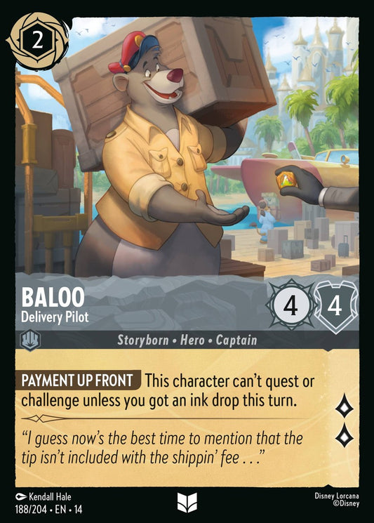 Set 14-188 Baloo - Delivery Pilot | Uncommon