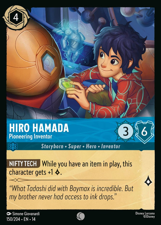 Set 14-150 Hiro Hamada - Pioneering Inventor | Common