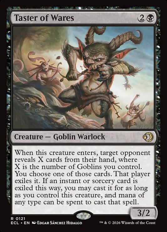 ECL-0121 | Taster of Wares | EN  | - | Foil