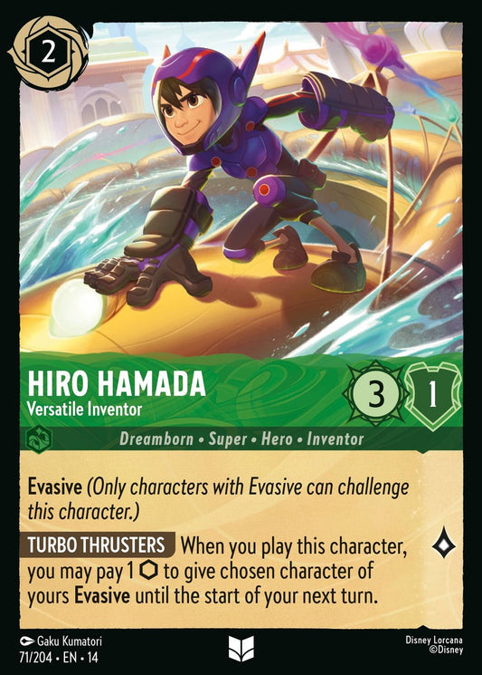 Set 14-71 Hiro Hamada - Versatile Inventor | Uncommon