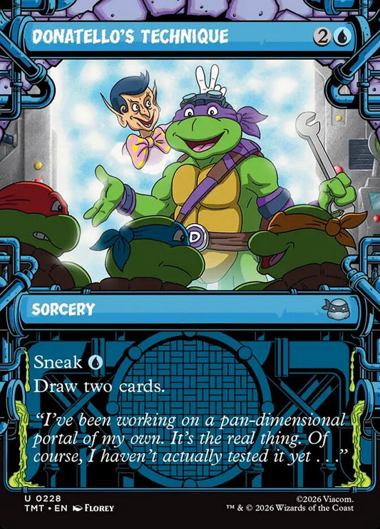 TMT-0228 | Donatello's Technique | EN  | - | Foil