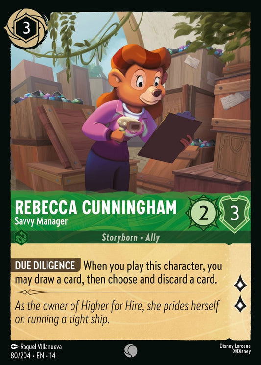 Set 14-80 Rebecca Cunningham - Savvy Manager | Common