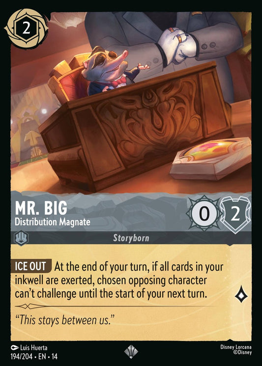 Set 14-194 Mr. Big - Distribution Magnate | Super Rare