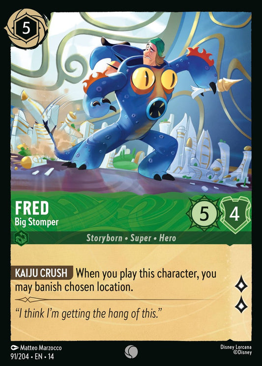 Set 14-91 Fred - Big Stomper | Common