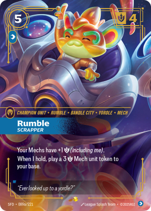 SFD-089a/221 | Rumble, Scrapper | Showcase