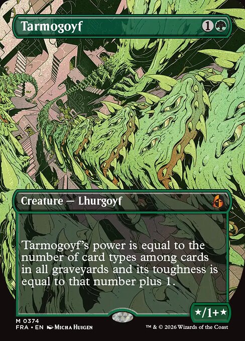 FRA-374 Tarmogoyf (Borderless) | Mythic (EN)