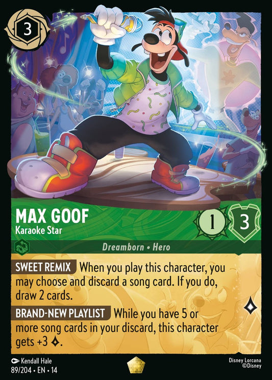 Set 14-89 Max Goof - Karaoke Star | Legendary