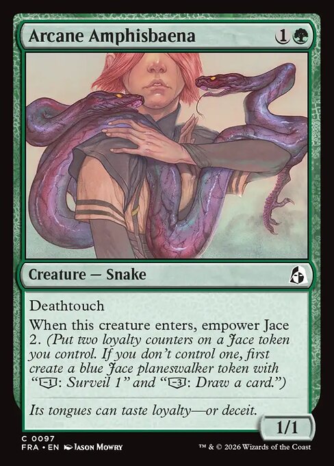 FRA-097 Arcane Amphisbaena | Common (EN)